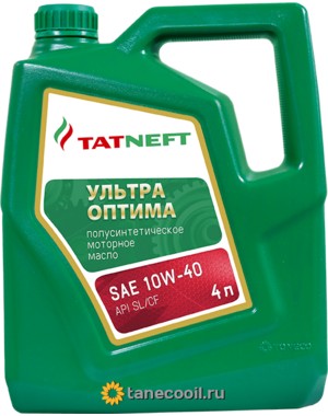 Татнефть Ультра Оптима SAE 10W-40