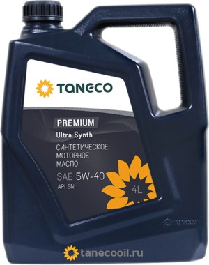 TANECO Premium Ultra Synth SAE 5W-40