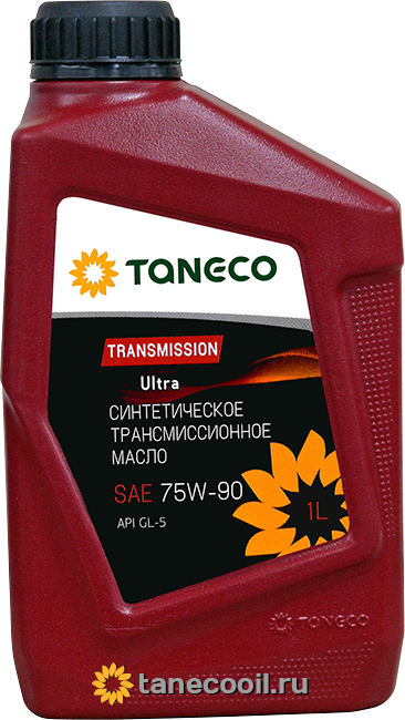  трансмиссионное TANECO Transmission Ultra GL-5 SAE 75W-90 .
